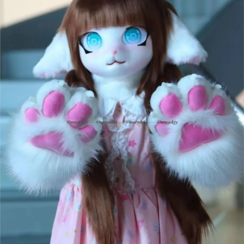 

Fursuit Kigurumi Headsets Furry Cosplay Costumes Rubbit Doll Cat costumes Animal Heads Wearable Kig Headsets Animal Costume