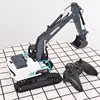 Super Large Alloy Remote Control Excavator Toy Children'S Simulation Excavator Boy'S Engineering Vehicle Electric Vehicle Gift 1