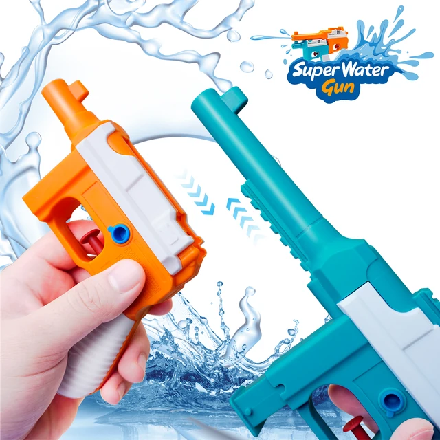 Mauser 2 in 1 Detachable Water Gun, Summer Outdoor Beach Pool Toy with Secret Storage Compartment, Kids Birthday Party Gift 2