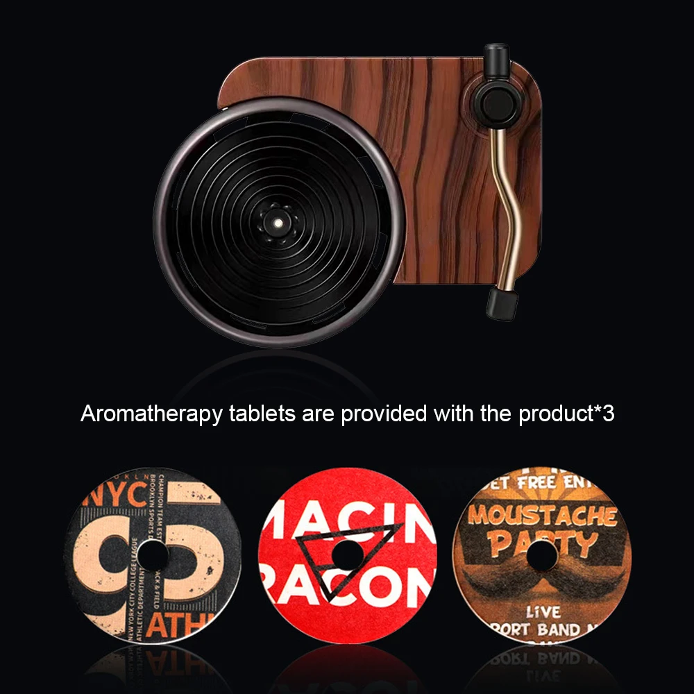 Car Air Freshener Phonograph Smell In The Styling Vent Perfume Diffuser  Record-Player Design Fragrance Air Fresheners Clip - AliExpress