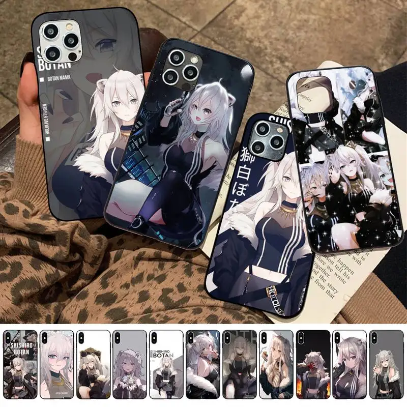 MaiYaCa Shishiro Botan Hololive Phone Case for iPhone 11 12 13