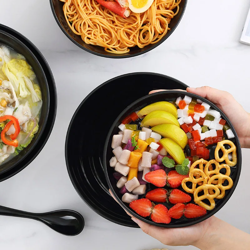 Filles à ramen en mélamine conviviale rée, porcelaine 216.239., grand bol à soupe à salade, haute température 02/10/2018, Fast Foodbritware
