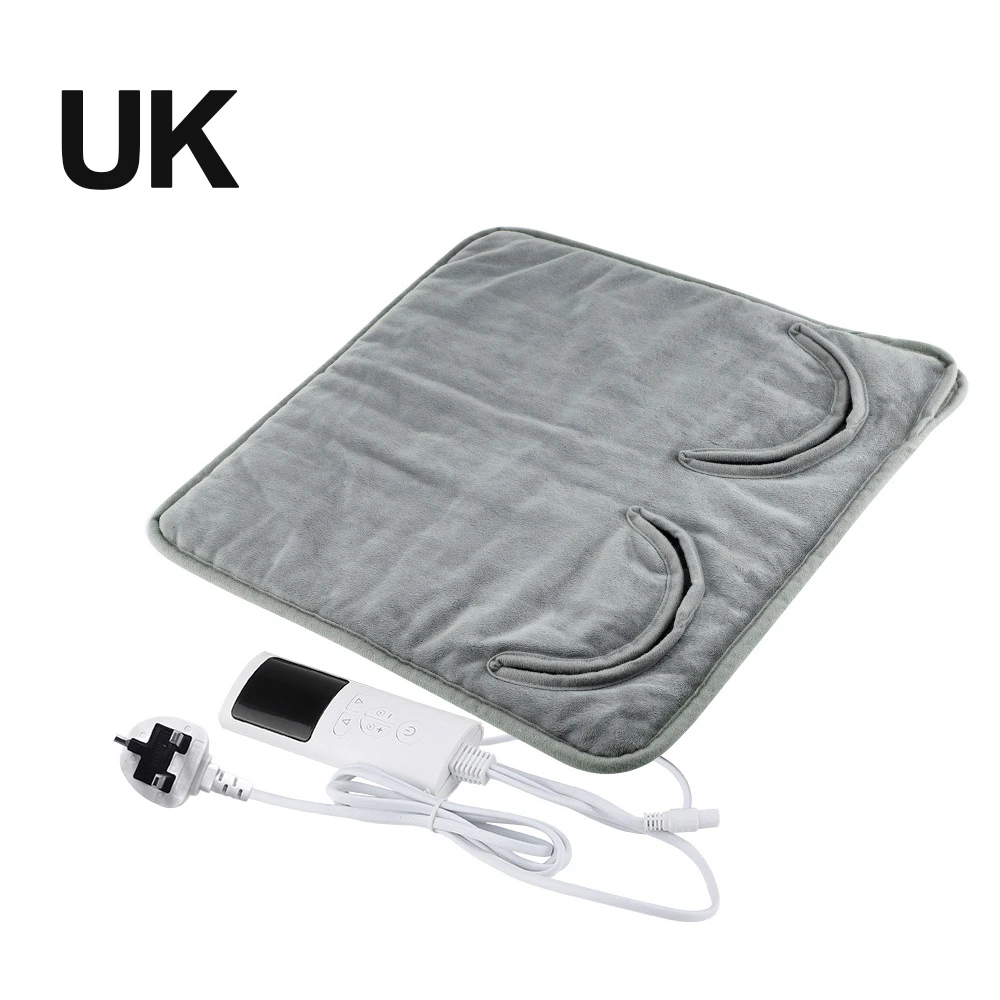 Description Picture 5 of itemElectric Foot Heating Pad Washable Feet Warmer Heater Household Soft Plush Thermal Blanket Foot Warming Mat Home Office Bedroom