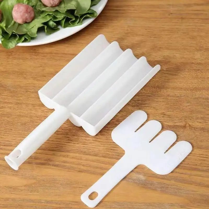 Kitchen Triple Meatball Maker Meat Ball Scoop Cutting Spade Non-Stick meatball maker,kitchen utensils