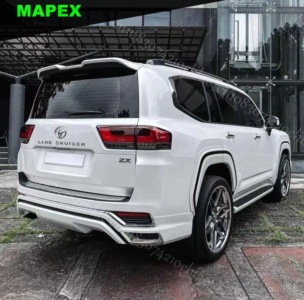 Car Styling ABS Whtie Color Rear Spoiler Tail Wing Trunk Lip Fit For ...