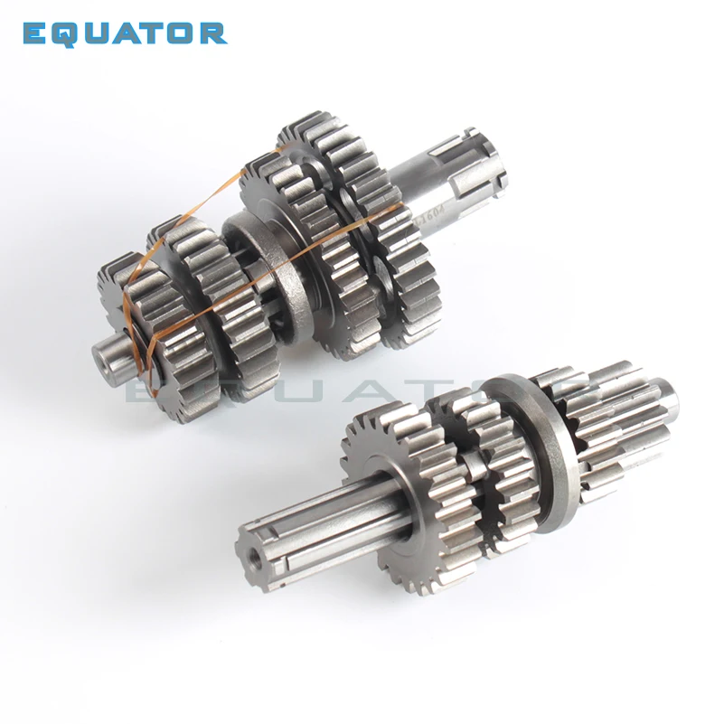 motor Fourth Gear Main Countershaft Transmission Gear Box Main Counter Shaft Fit Lifan 125cc Electric Foot Start Engines ZB-110