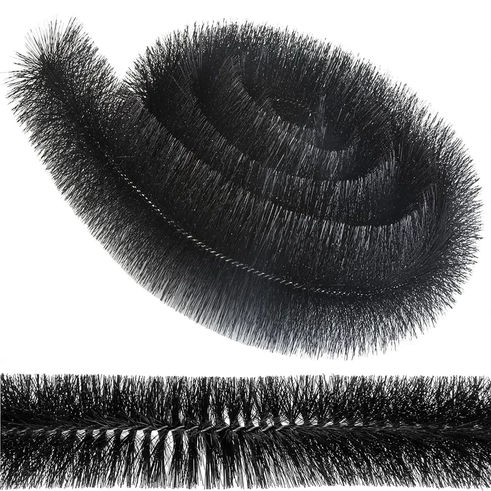 4Meter Gutter Guard Brush Leaf Filter Protection Clog Remover For Roof Downpipe Roof Brush Gutter Protection Leaf Filter pipe cleaner brush