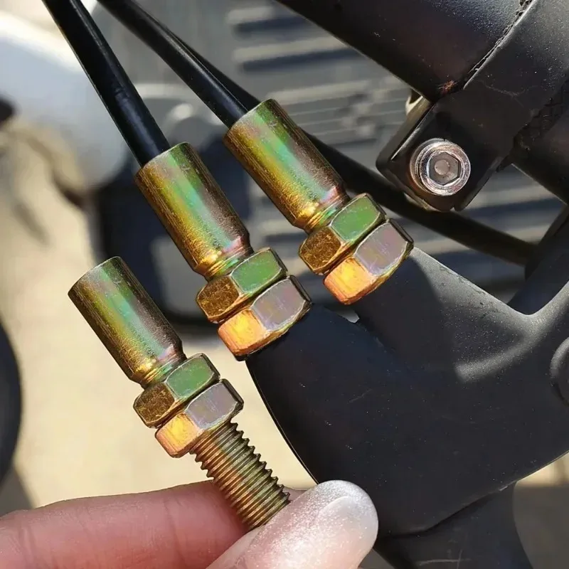 M8 Brake Cable Adjuster  Screw Replacement Part for Mountain Bike Road Motorcycle Clutch Cable Tension Adjustment Repair Tools