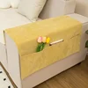 Sofa Armrest Organizer Pouch Sofa Cover Side Pockets For Storage Home Hanging Organizer Magazine Books Snacks Remote Control 3