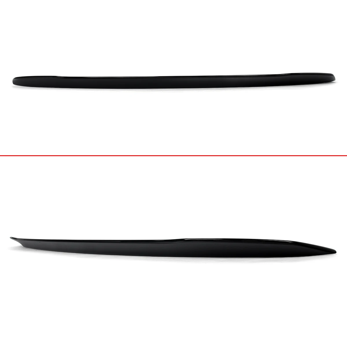 Glossy Black Rear Trunk Boot Lip Spoiler for Mercedes Benz W118 X118 C118 2018-2024 CLA Class AMG Style Magickit Trunk Roof Trim