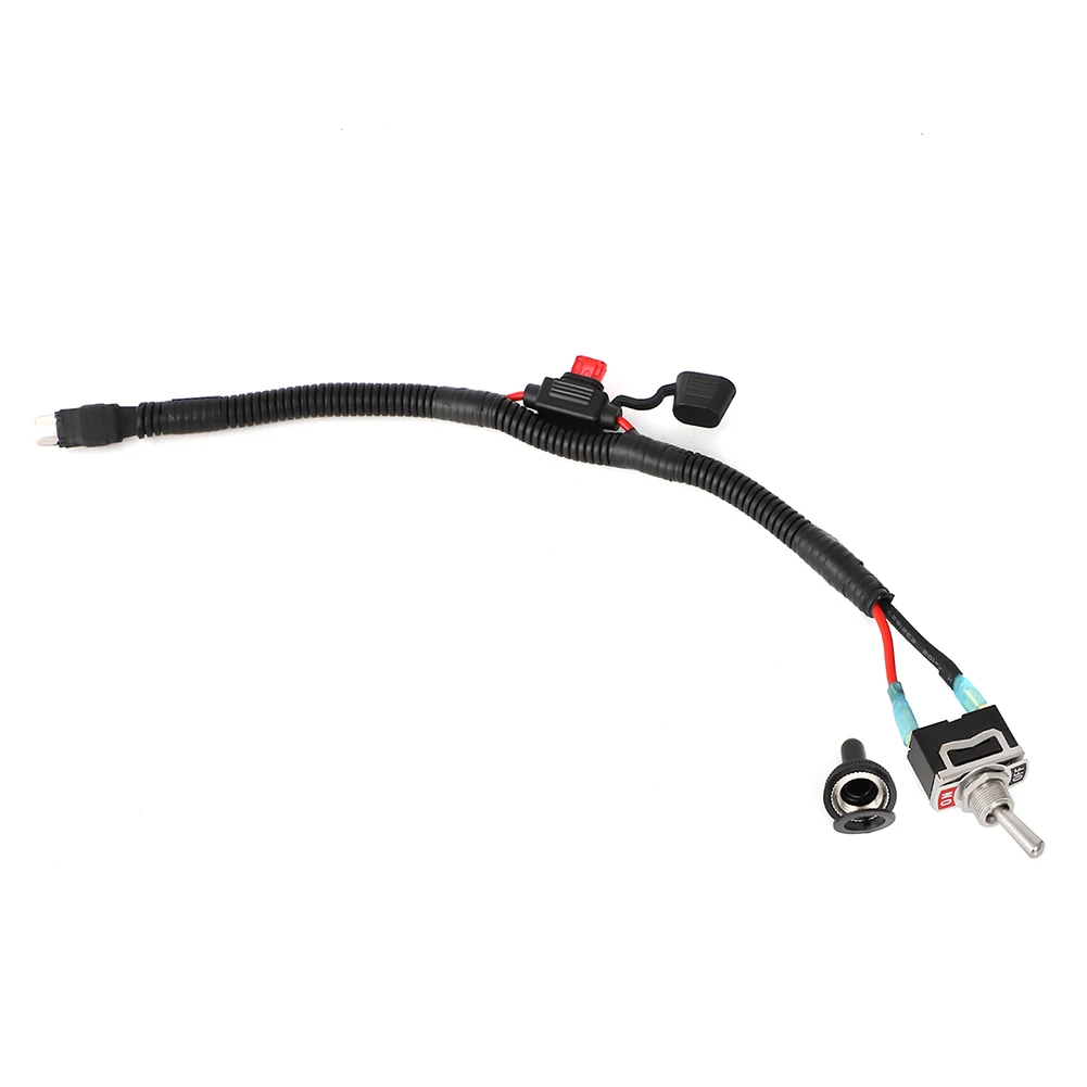 Fusible conmutado interruptor de fusible conmutado automotriz Universal para Mini fusible con cable