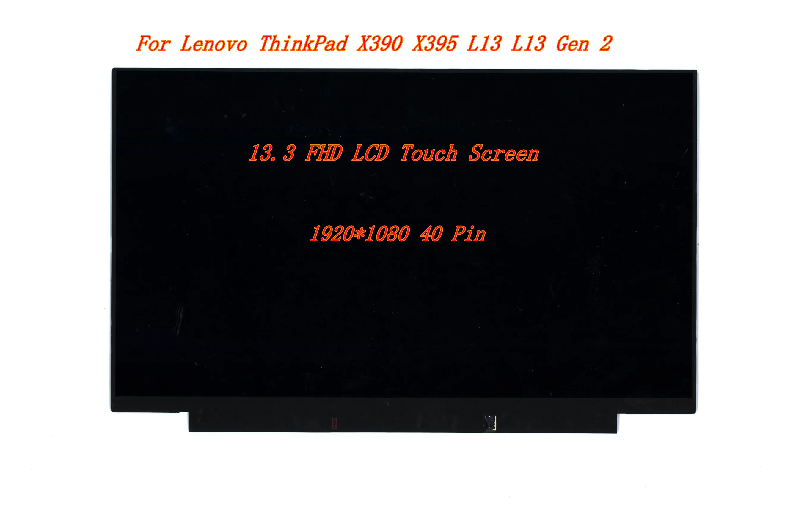 Nuovo Per Lenovo Thinkpad X390 X395 L13 L13 Gen 2 Laptop 13.3 Fhd Lcd Touch Screen 40 Pin 02 Hl714 02 Hl708 02 Da370 02 Hl706 02 Hl707