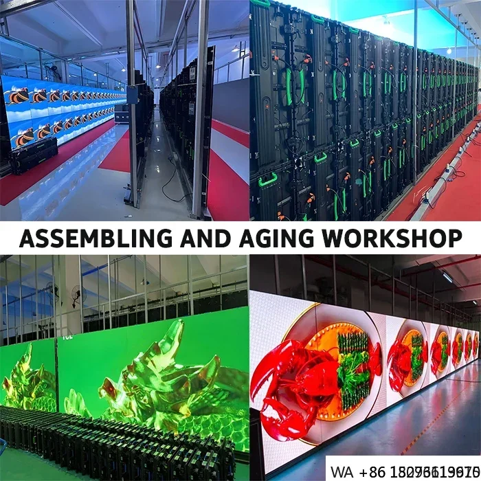 실외용 P8 LED 벽면 디스플레이 4K 방수 4500CD/m² 화면, 쇼핑몰용 3D 무안경 효과