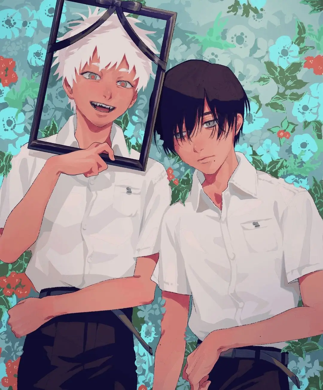 Anime-Inspired Art: The Summer Hikaru Died Canvas Print