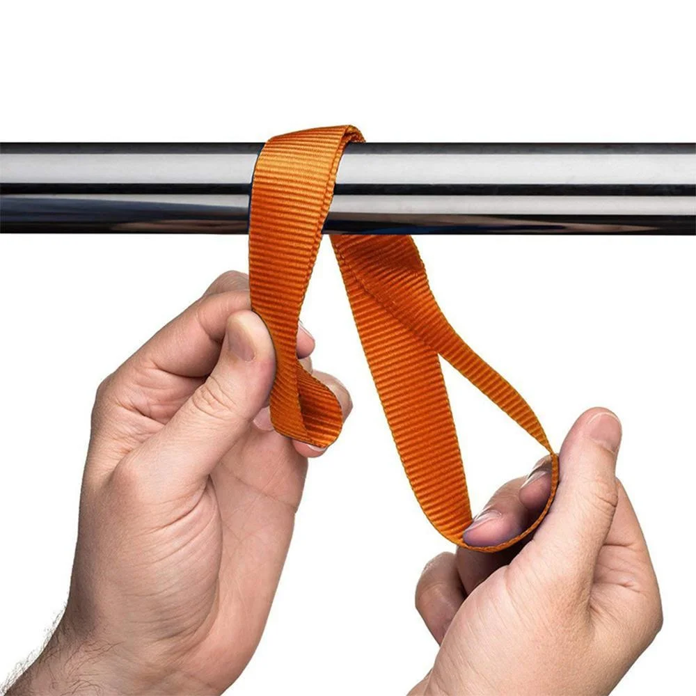 2Pcs Soft Loop Tie Down Straps Securing ATV Motorcycles Scooters Dirt Bikes Lawn Mutipurpose Motor Tie Downs Luggage Straps cargo straps cargo tie down strap lashing strap tie down straps luggage strap