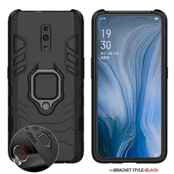 Durable Anti-Shock Protective Phone Case Cover for OPPO R15 (F7Black)