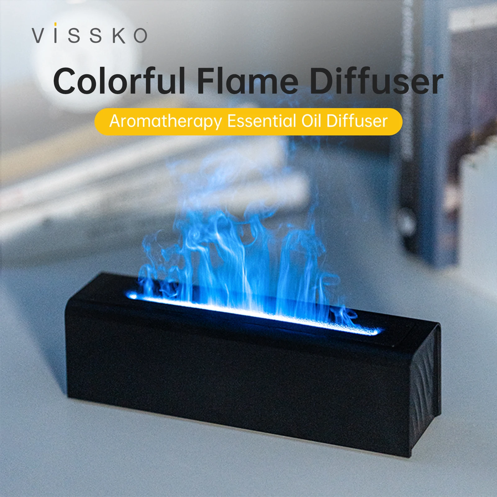 Vissko 150 мл семь цветов RGB Ароматический