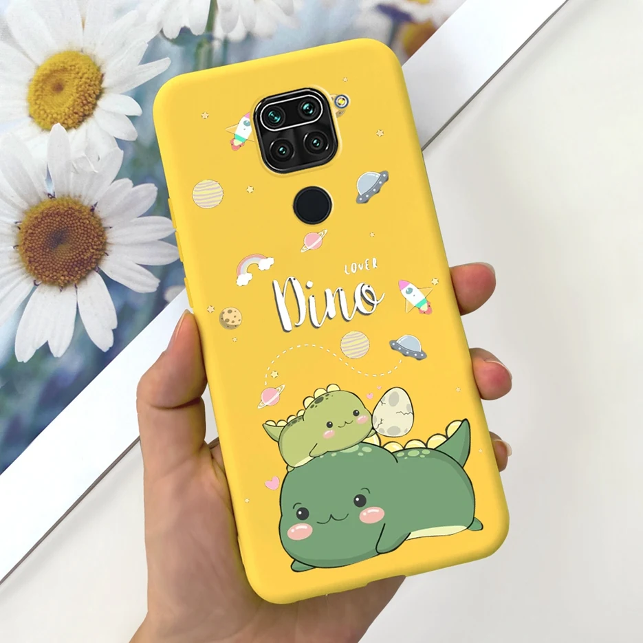 Cute Dinosaur Cartoon Soft Silicone Phone Case - Durable Bumper Cover