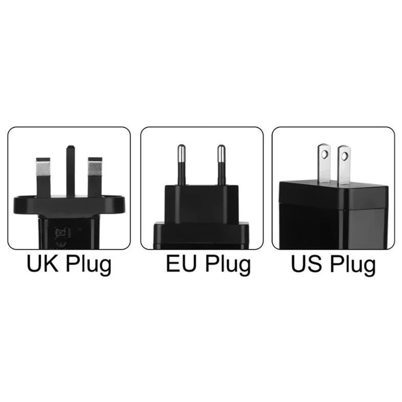 Ultra Quick 240W Dual-Port USB PD Wall Charger with EU/US/UK Plug