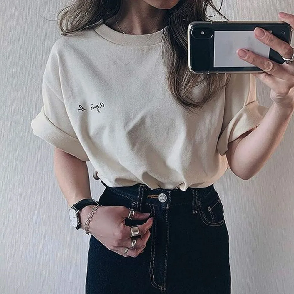 Black T-shirt Ruffles Casual Summer Thin Tees Falbala Simple Lady Fashion Streetwear Chic Slim Women Daily Basic Tops Sweet graphic tees