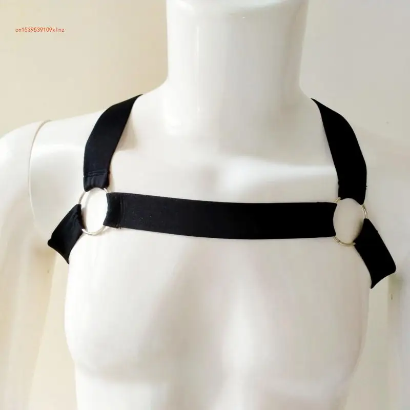 Punk Men Chest Harness Belt Muscles Protector Belt Dresses Party Accessories