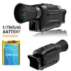 Monocular Night Vision Device 1080P HD Infrared 5x Digital Zoom Hunting Telescope Outdoor Day Night Dual Use 100% Darkness 300m 1