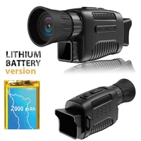 Monocular Night Vision Device 1080P HD Infrared 5x Digital Zoom Hunting Telescope Outdoor Day Night Dual Use 100% Darkness 300m 1