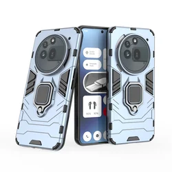 Shockproof Armor Hard Case Cover with Holder - Premium Protection  Coque for Plastic (Navy Blue)