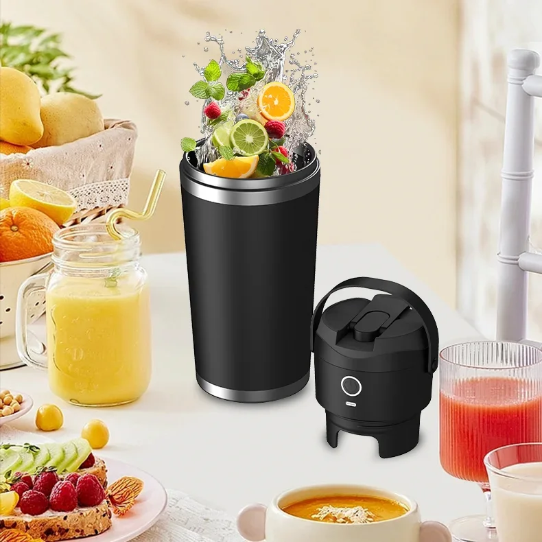 Portable Food Blender Cup Orange Smoothie Fruit Juicer Extractor Machine Usb Portable Juicing Tea Cup Mixer