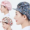 Cotton Chef Hat Fwomen Kitchen Home Cooking  Anti-fume Anti-hair Loss Sanitary Hat Food Catering BakerCook Hair Cap With Brim 3