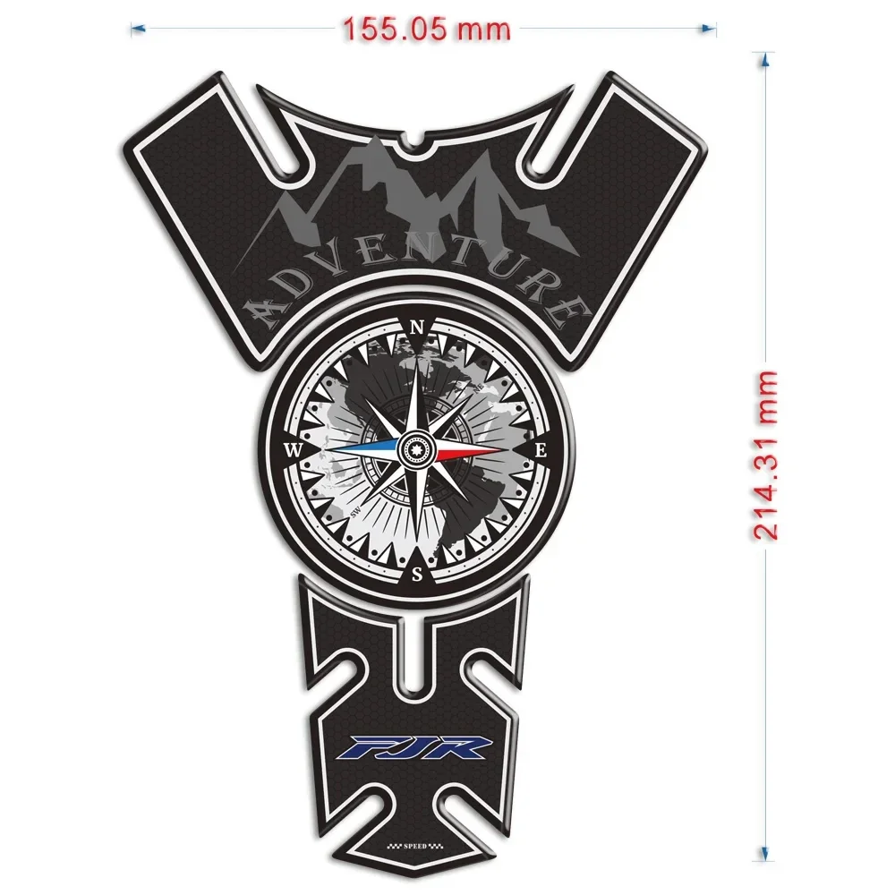 ߸ FJR1300 FJR 1300 ũ е ȣ 3D Į,   ̲  庥ó  Į  Į