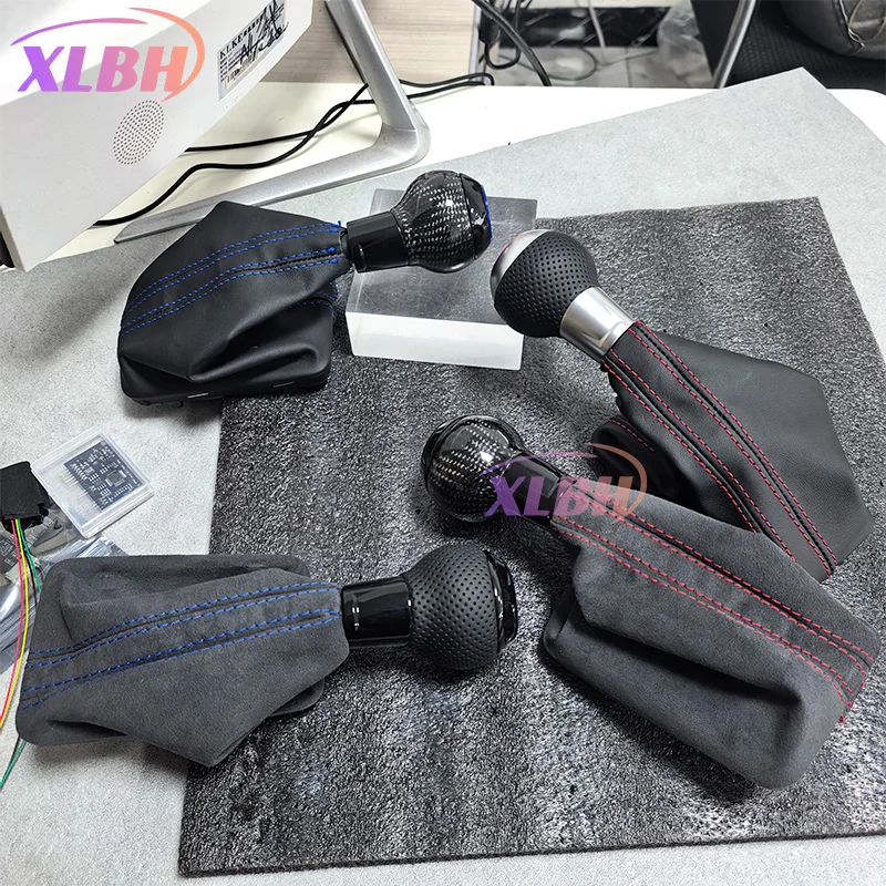 자동 변속 노브 시프트 레버 핸들 헤드, 아우디 A3 S3 RS3 Q5 S6 RS6 A4 A5 A7 A6 골프 6 골프 7 MK6 MK7에 적합
