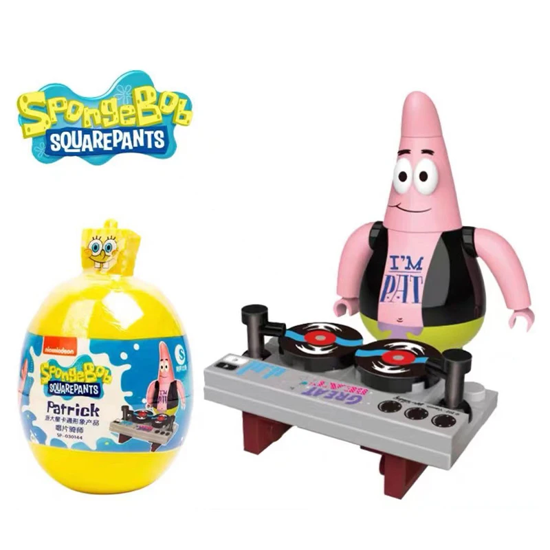 6pcs Sponge Baby Model Collection Doll Children's Building Block Toys Anime Cartoon Cute Baby Toys Twisted Eggs Children's Gifts