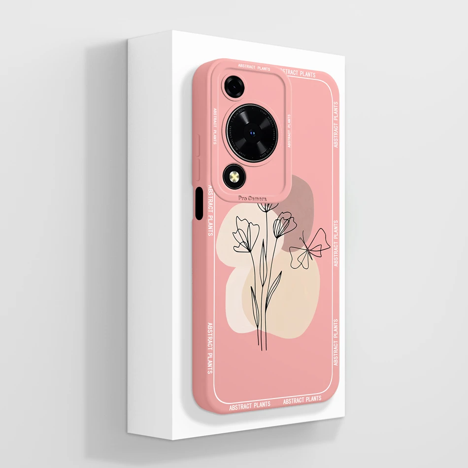 Cute Design Phone Case with Camera Protector, Soft Liquid Silicone Protective Bumper