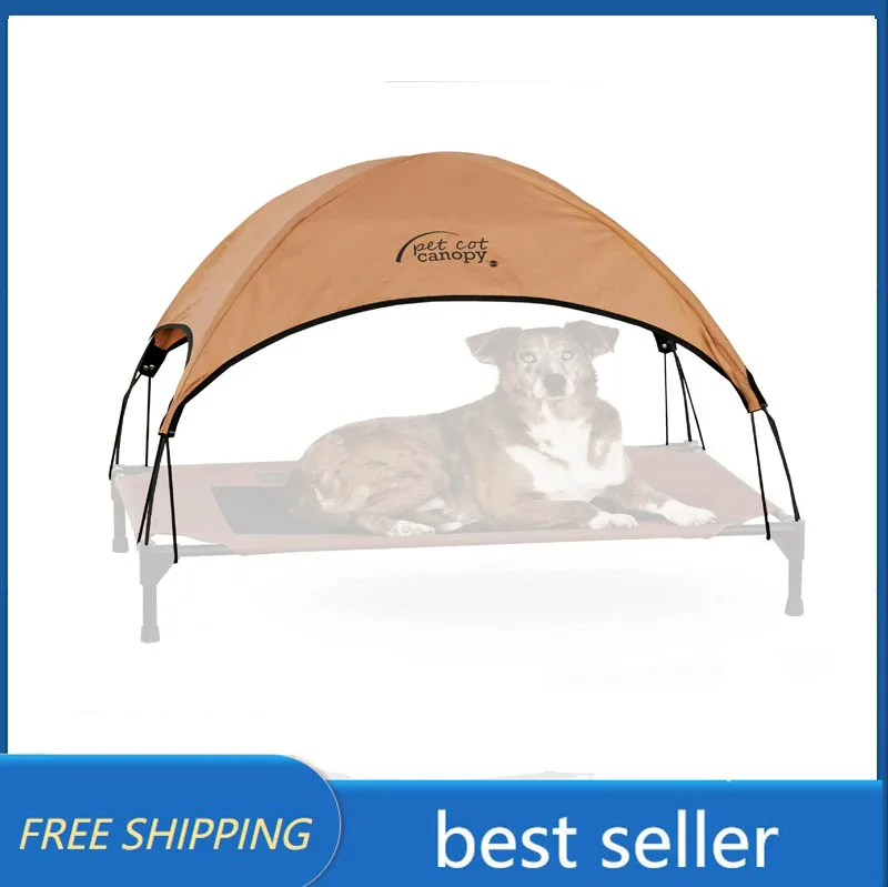 

K&H Pet Products Pet Cot Canopy (Cot Sold Separately) Tan Large 30 X 42 Inches
