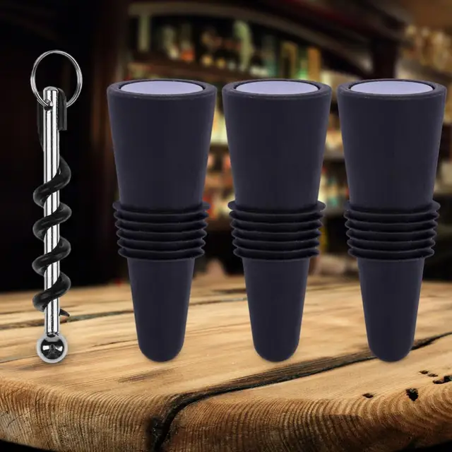 레드 와인 애호가를 위한 편리한 병따개 및 실용적인 와인 스토퍼