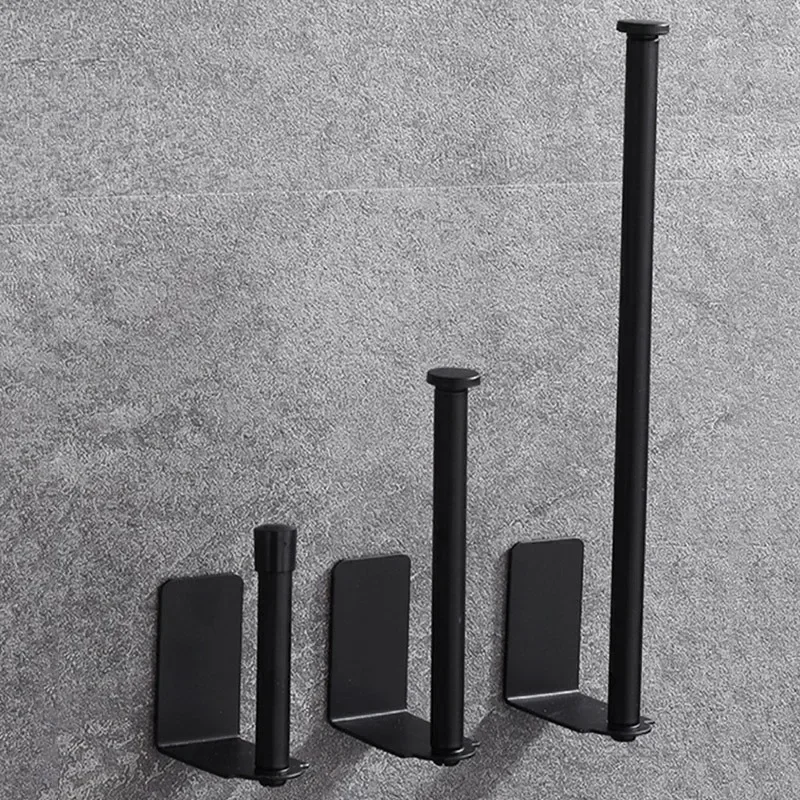 Adhesive Paper Towel Holder Toilet Roll Paper Holder Bathroom Punch-Free Roll Stainless Steel Rack paper towel holder toilet paper holder toilet paper rack toilet roll holder paper towel rack