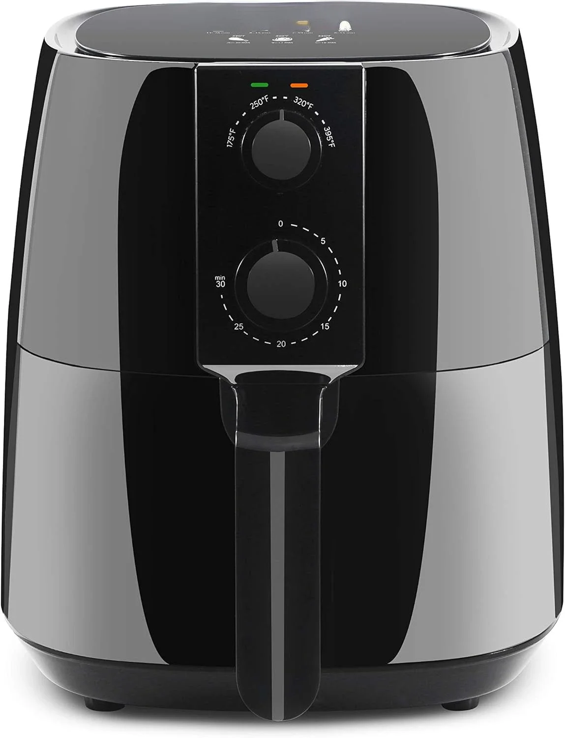 

Deluxe Gourmet EAF9010B All Steel Exterior French Door Convection Air Fryer Countertop Oven with 24.5Qt. Capacity for Extra Larg