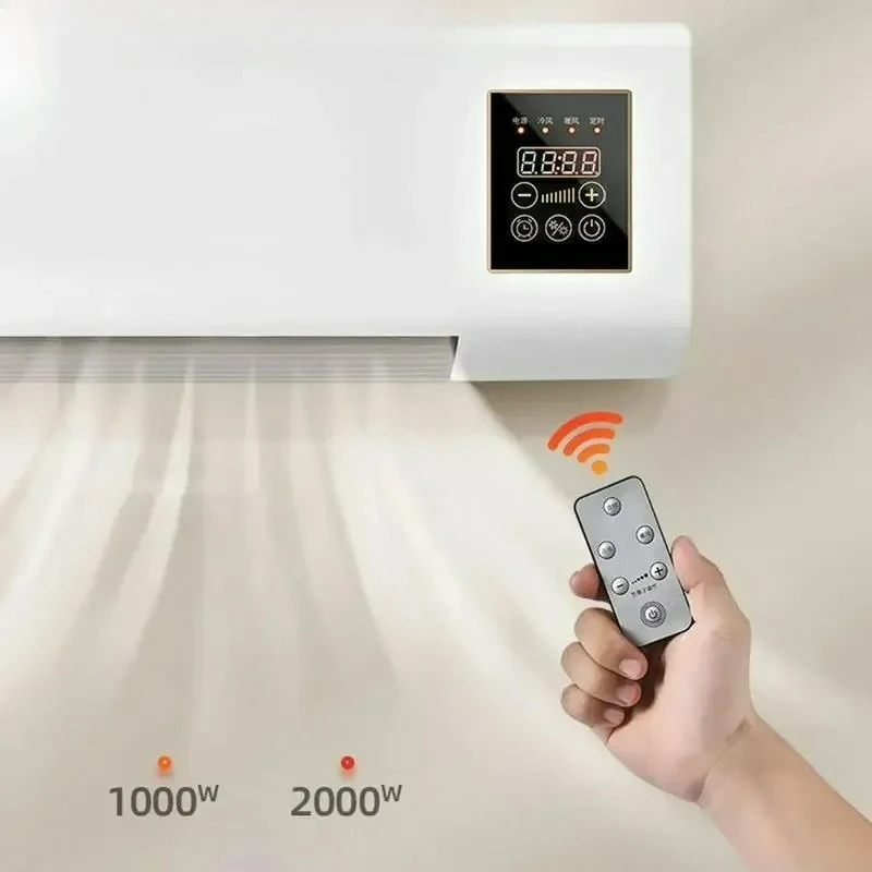 All in One Portable Air Conditioner Heater 2000W Wall Mount Cooling Heating Unit for RV Camping Apartment High-quality