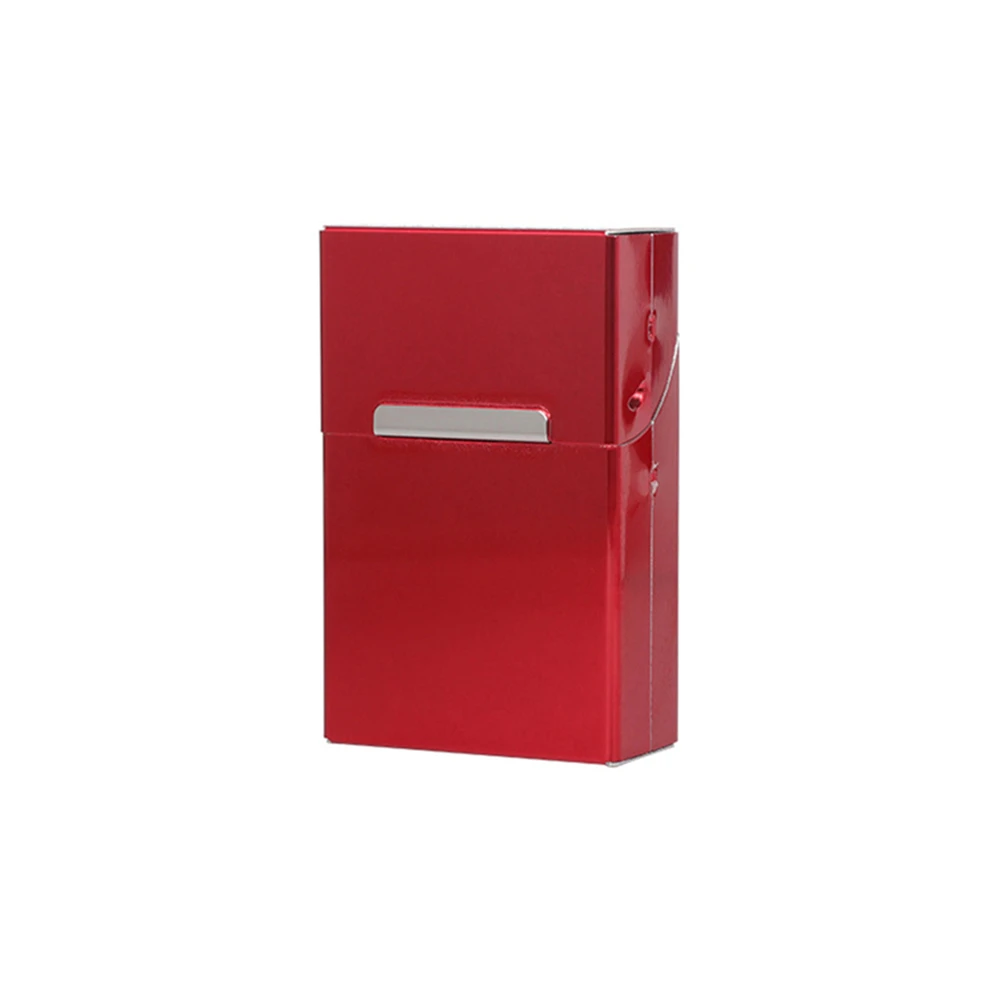 Sleek Metal Tobacco Cigarette Case for Men - Durable and Stylish Holder