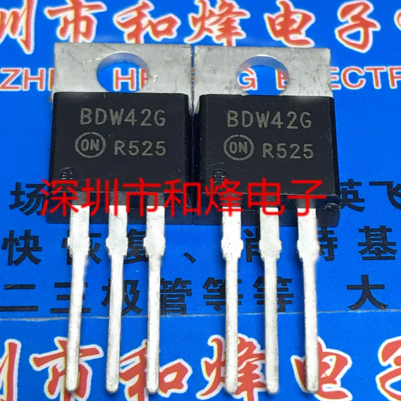 

30 шт. Оригинальный Новый BDW42G TO-220 100V 15A