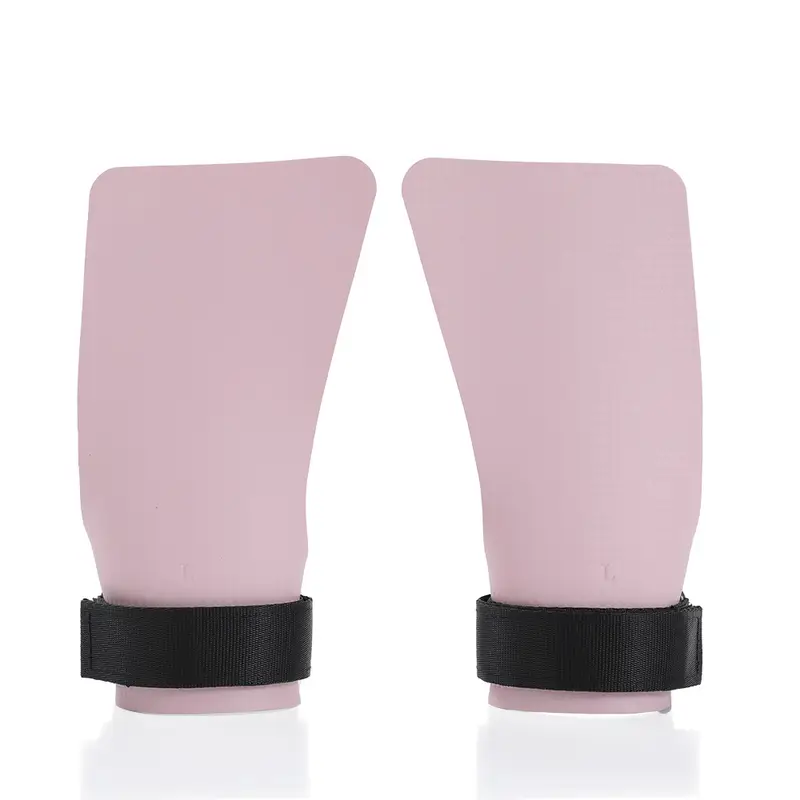 A Pair of Carbon No Finger Hole Hand Grips for Crossfit Pull Ups Cross Training Kettlebell Gymnastics Workout Palm Protector - Image 23