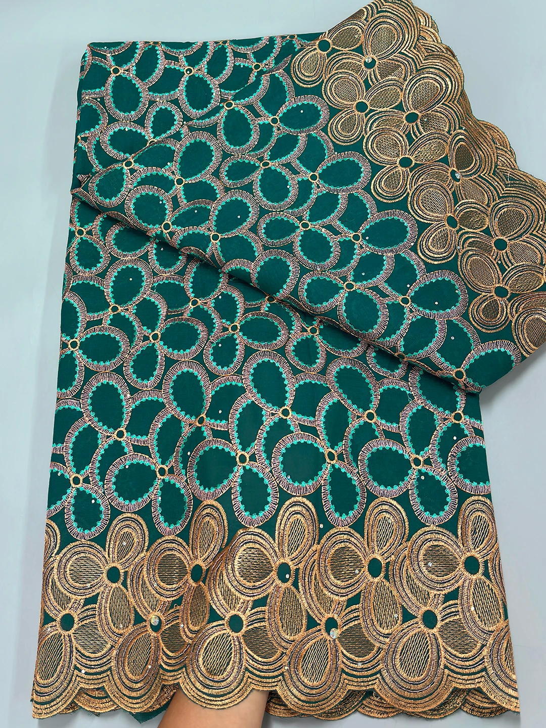 New Arrival African Cotton Lace Fabric 5 Yards 2025 High Quality Austria  Nigerian Stones Cotton for Sewing Lace Women DIY Dress - AliExpress 15