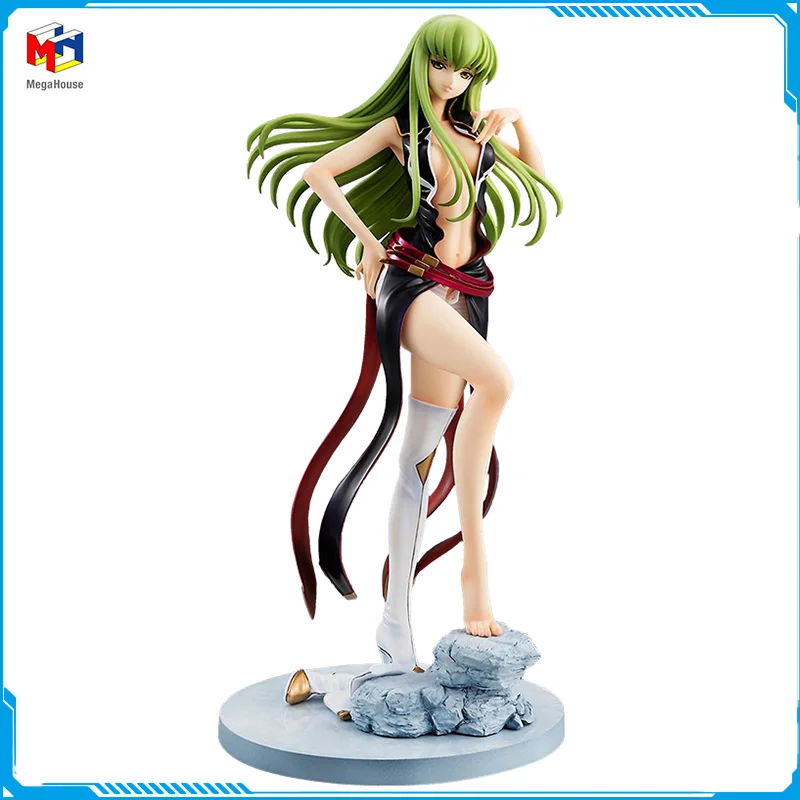 

In Stock Megahouse G.E.M. Remix CODE GEASS C.C. New Original Anime Figure Model Toys for Boys Action Figures Collection Doll PVC