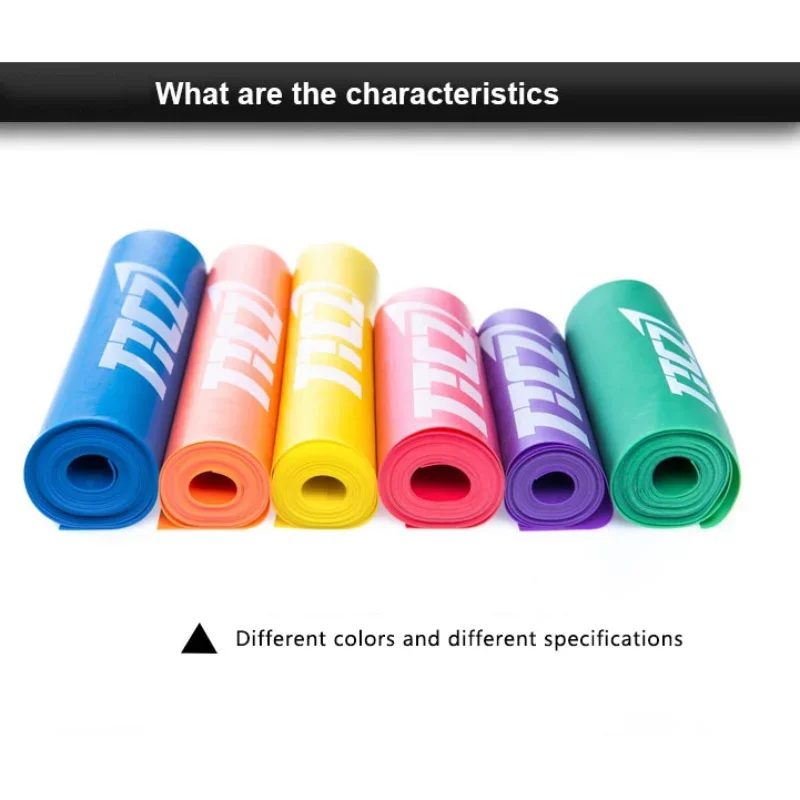 Fitness Exercise Resistance Bands Rubber Yoga Elastic Resistance Band Loop Rubber Loops Gym Training Accessories Resistance Bands Band Strap