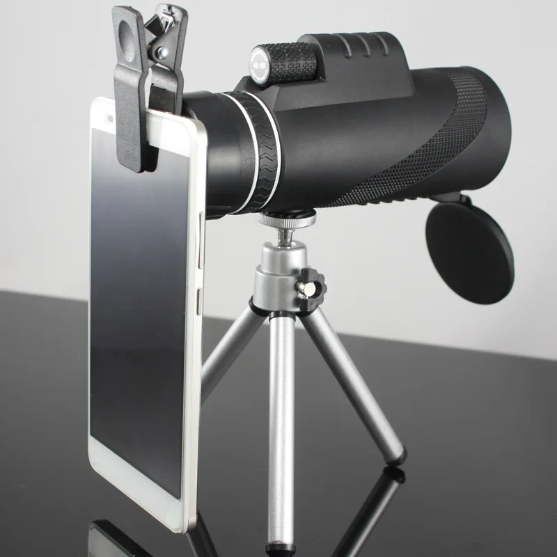 Telescopio monocular, 40x60 de alta potencia monocular de visión nocturna  impermeable #yg