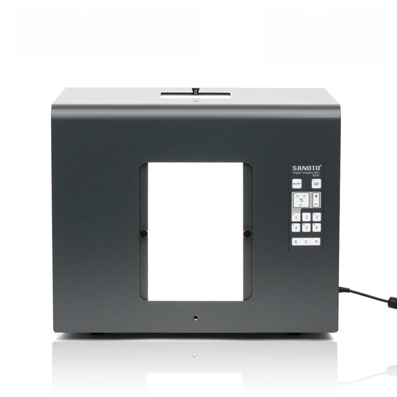 Professional Digital Photography Box Jewelry Diamond Desktop Studio Dimming Lightbox Laboratory Testing Shadowless LED Lightbox