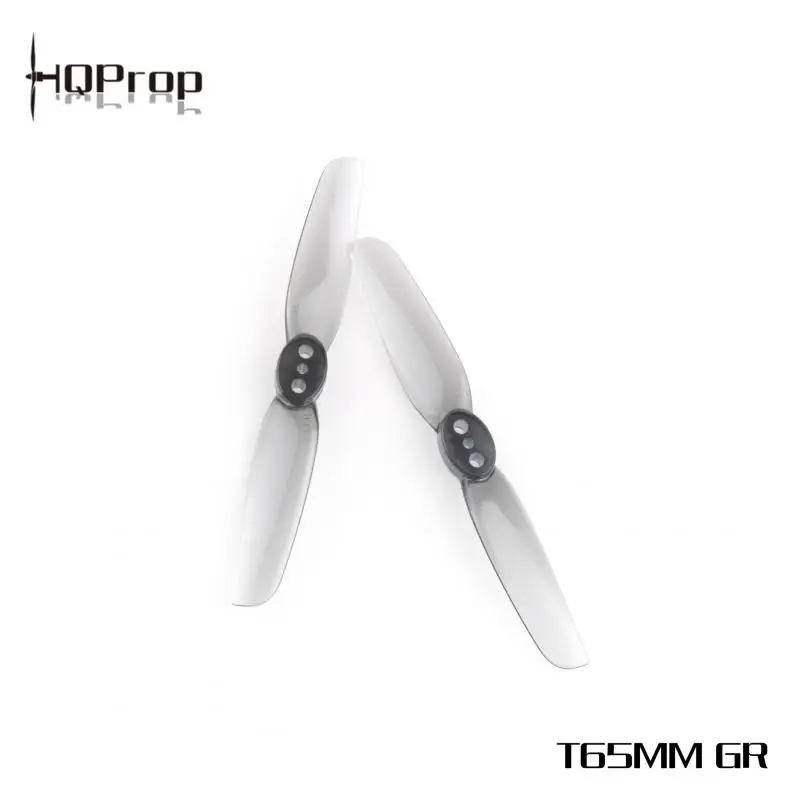 HQPROP T65MM 65 мм 2-лопастной пропеллер с Т-образным креплением для ПК 1,5 мм для FPV Freestyle 2,5-дюймовый зубочистка Cinewhoop Канальный дрон thumbnail 3