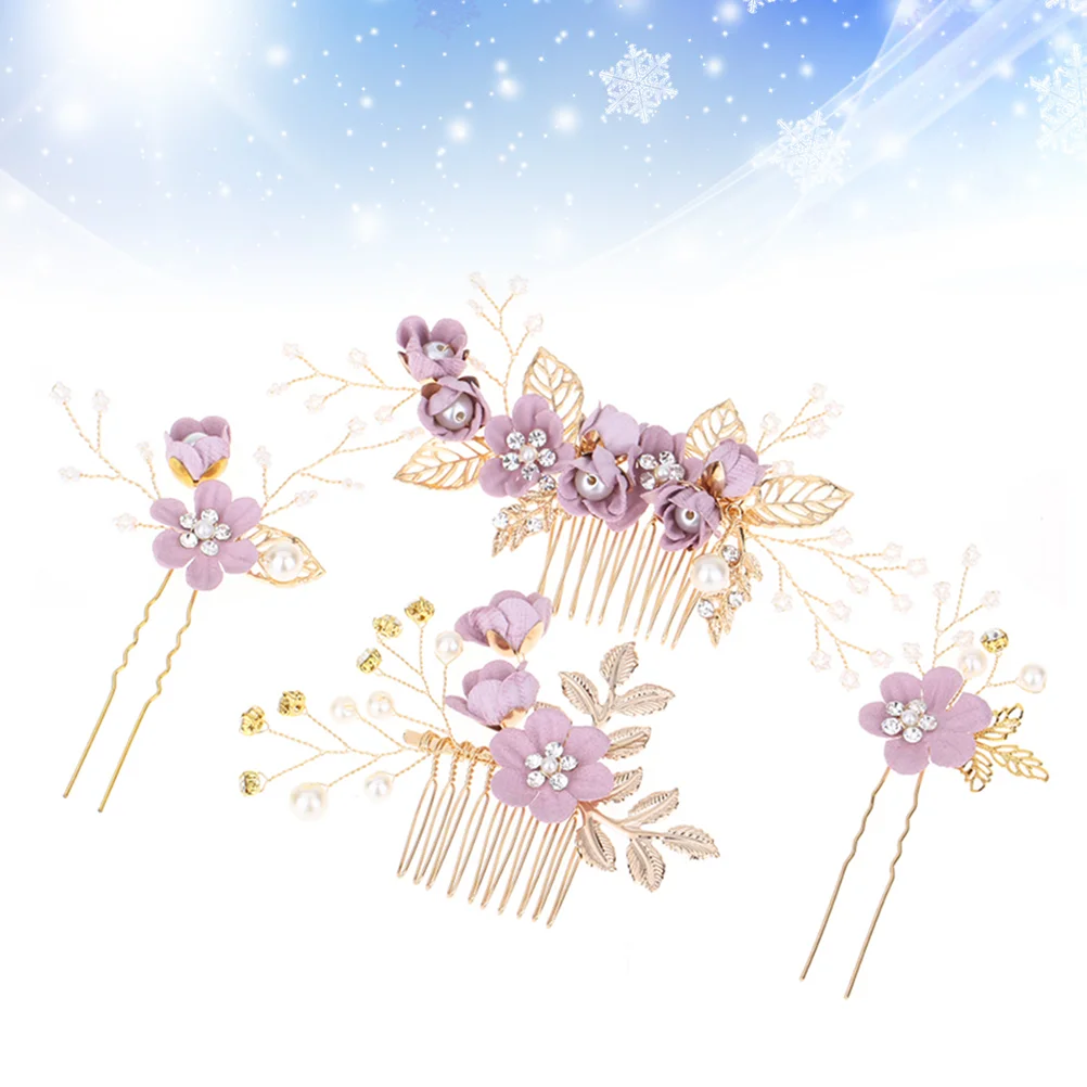 

Hair Comb for Bridal Headpiece Wedding Hair Comb Floral Bridal Hair Accessories Wedding Dress Accessories Bridal Jewelry