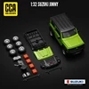 CCA Assembly Model Kit 1/36 Dodge Hellcat 1/43 Ford Mustang Land Rover Suzuki Jimny Toy Car Diecast Alloy Collection Kid Gift 4